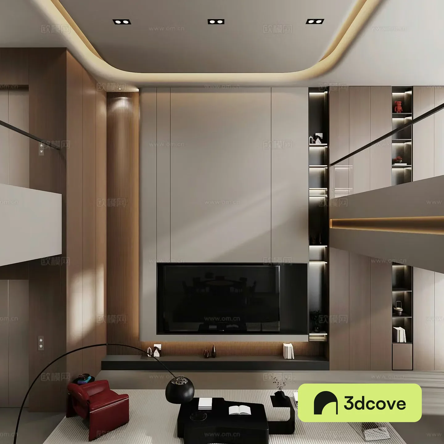 Modern Italian living room