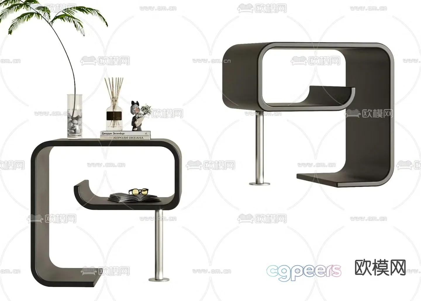 POLIFORM modern bedside table 3d model