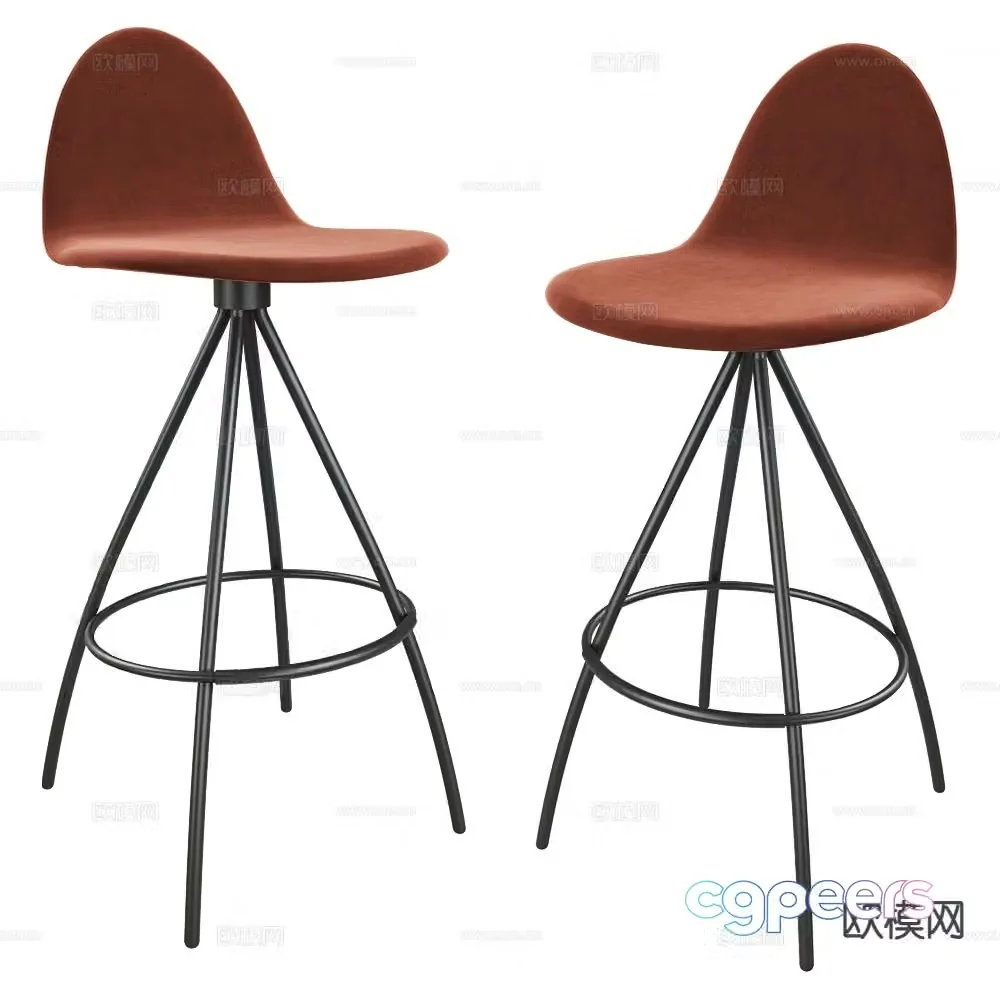 CANCIO bar stool bar stool high stool 3d model