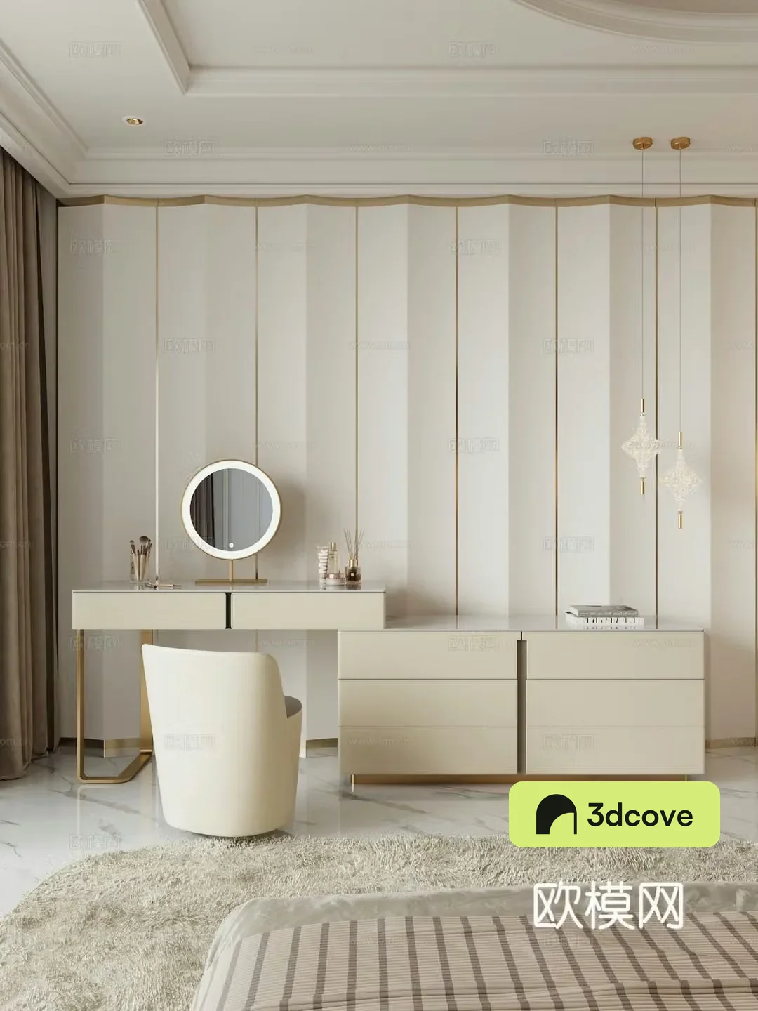 Modern bedroom