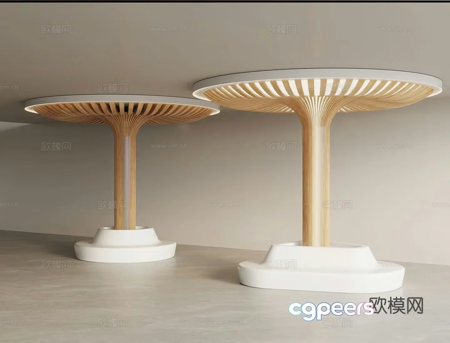 Special-shaped pillar Modern special-shaped pillar 3D model