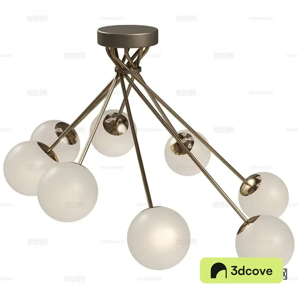 Italamp Italian style multi-head chandelier