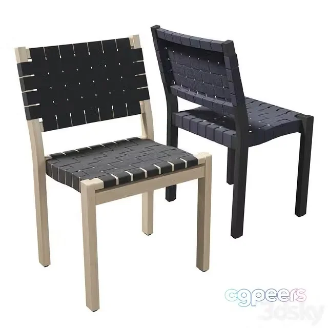 3ds Max Free – Artek – Chair 611