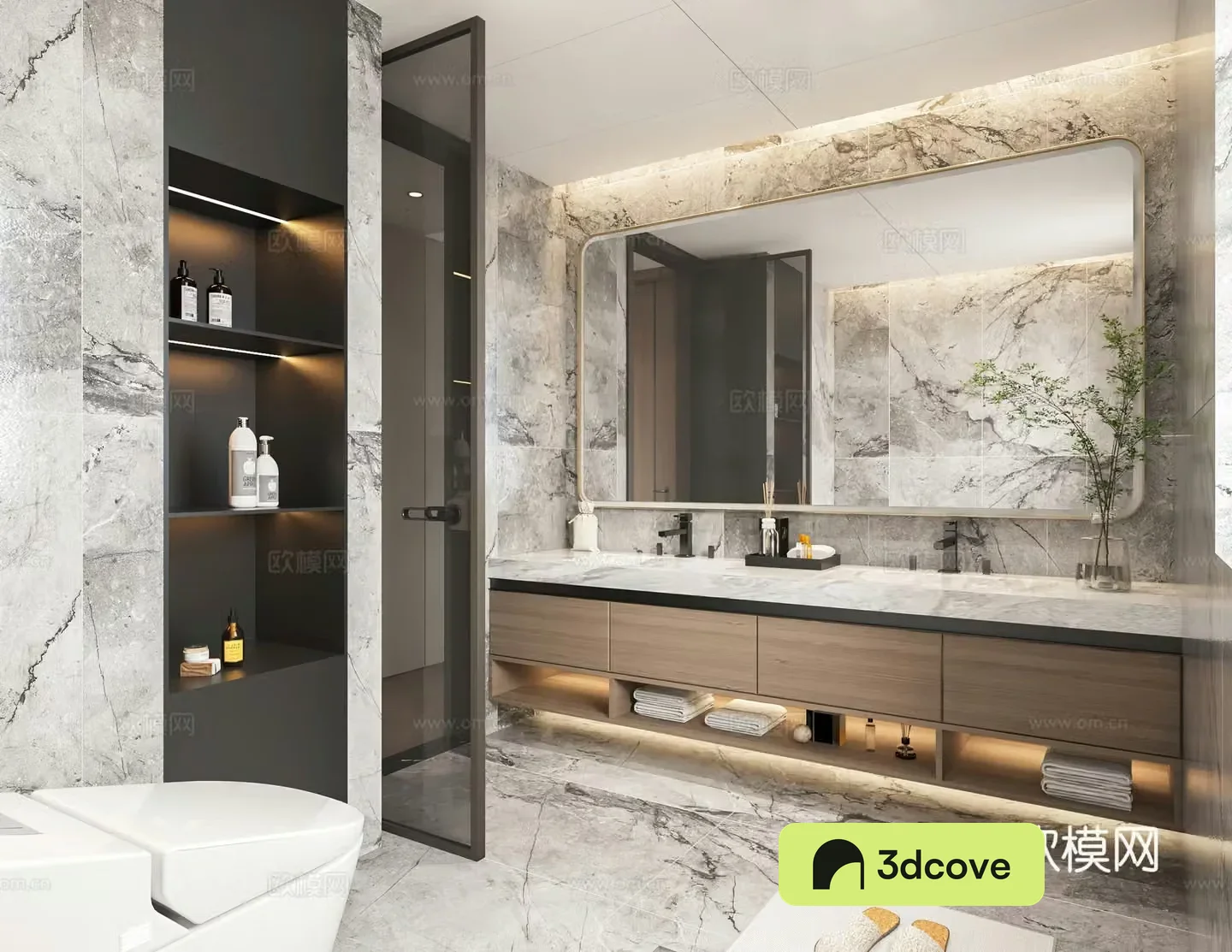 Modern bathroom