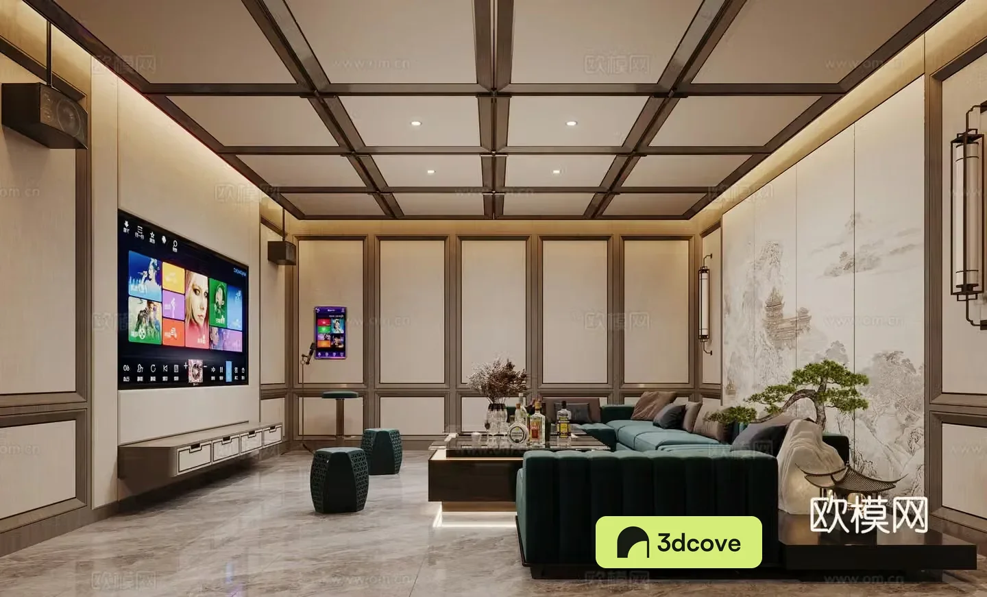 New Chinese KTV box