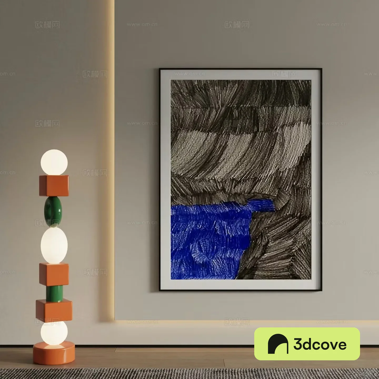 Modern decorative painting Texture painting
