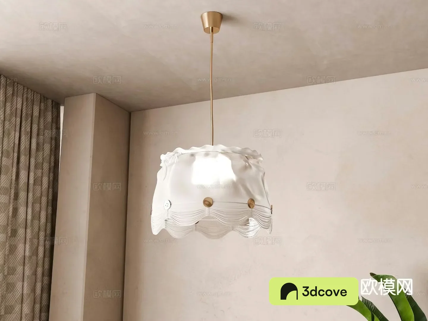 Simple European chandelier