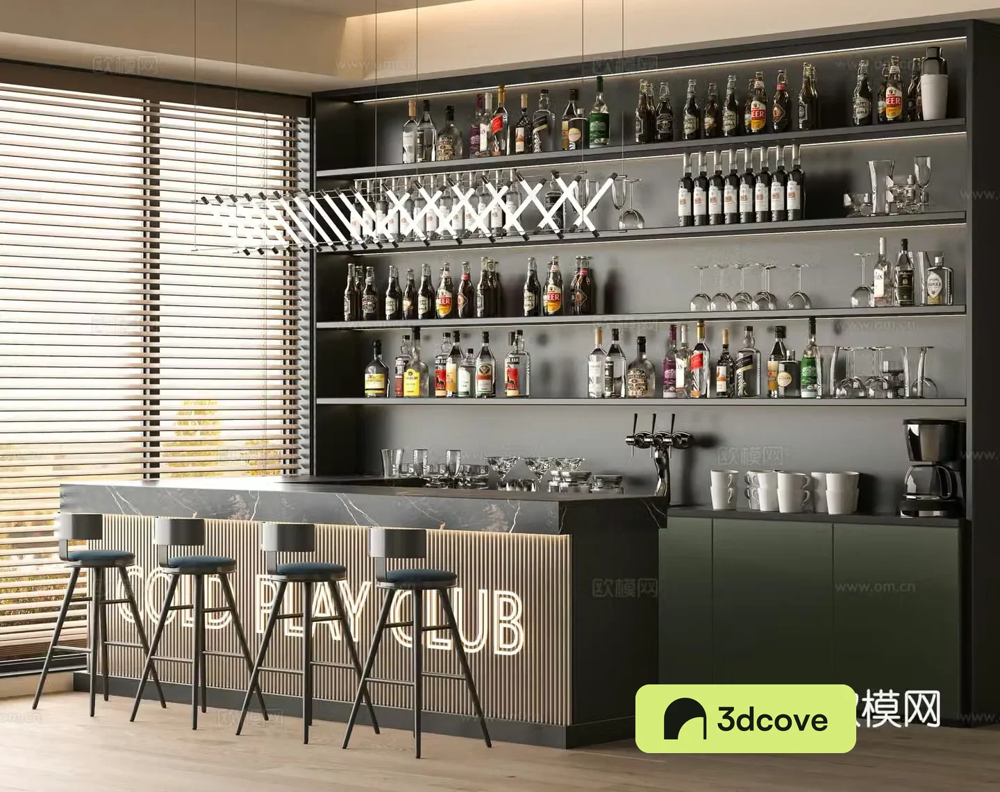 Modern bar
