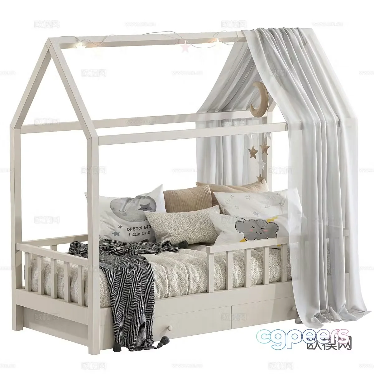 Modern Children’s Bed Children’s Bed 3D Model