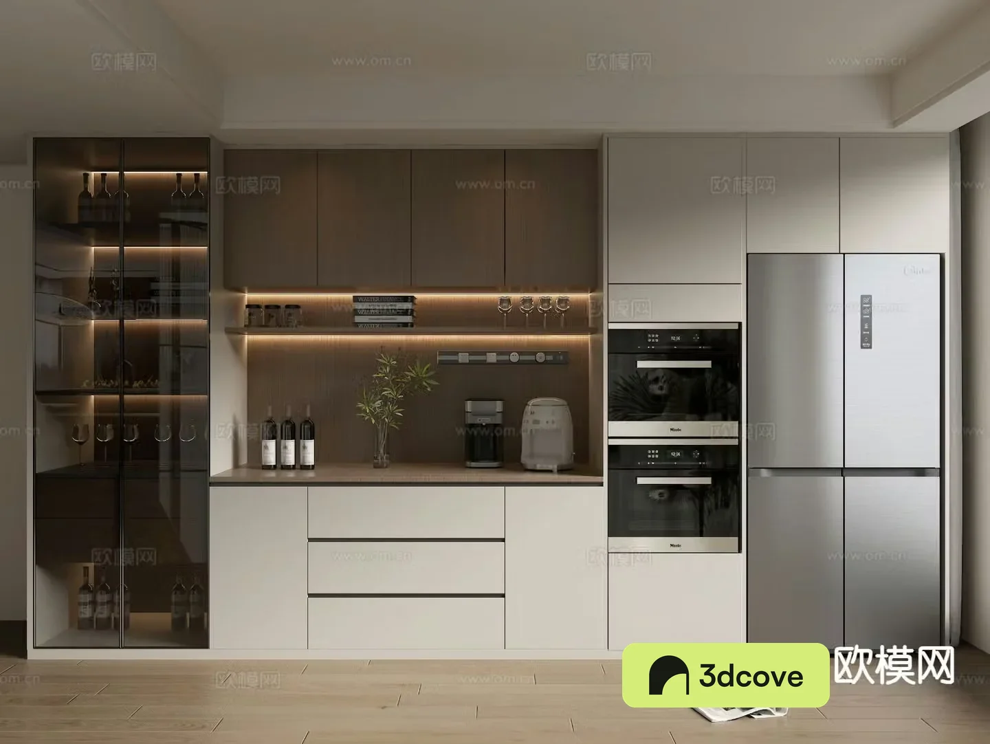Modern wine cabinet