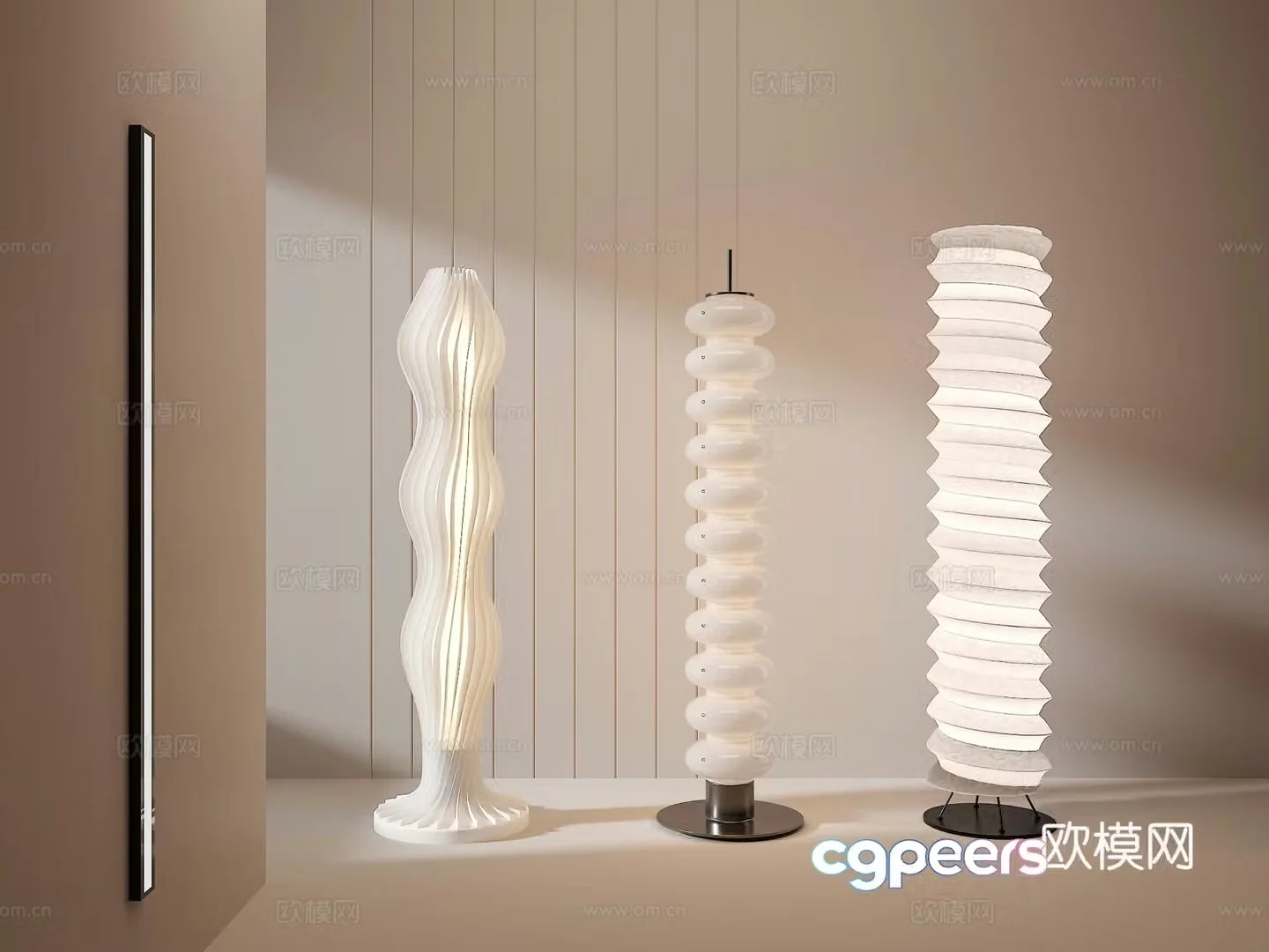 Floor lamp 3d model