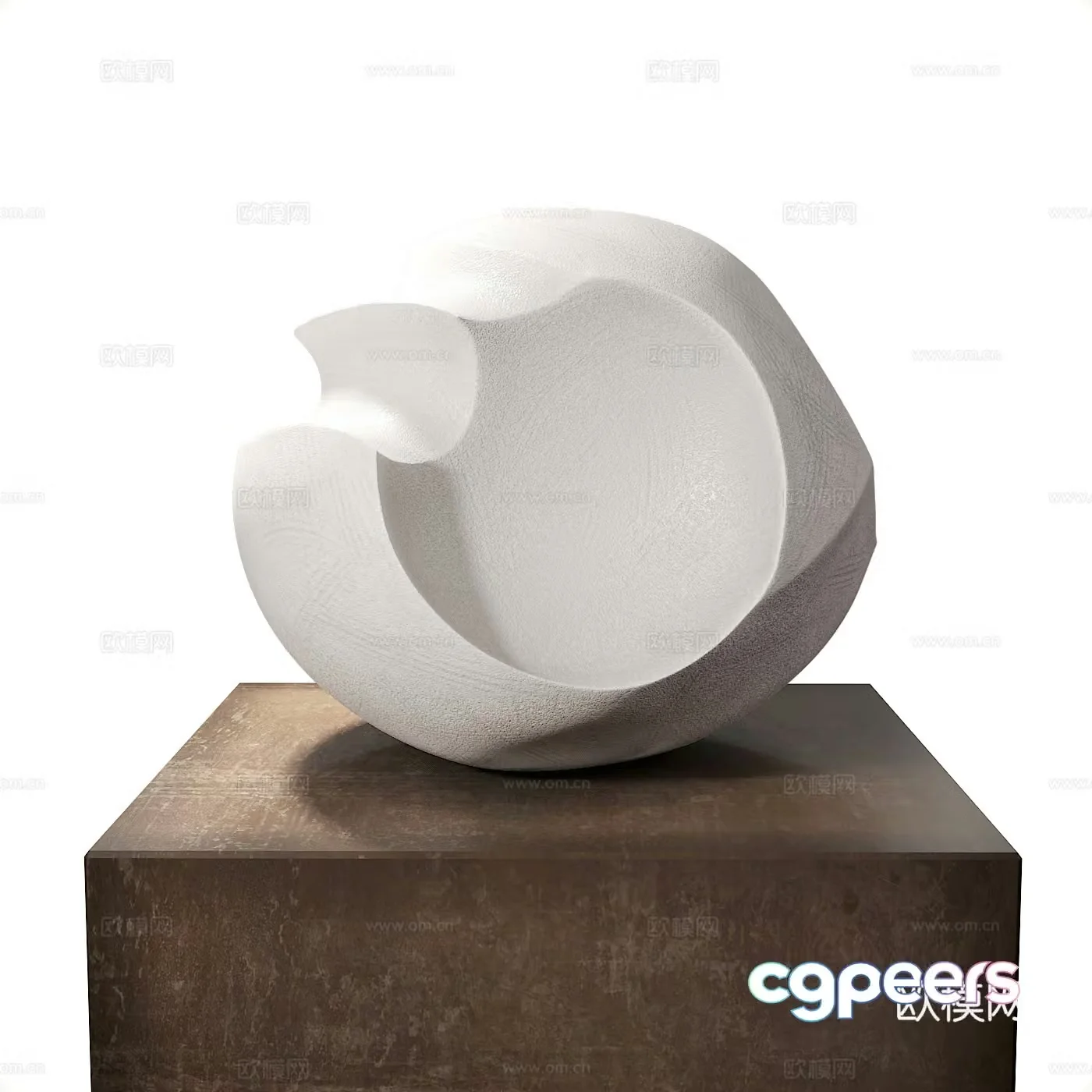 Modern Italian art sculpture ornaments 3D model