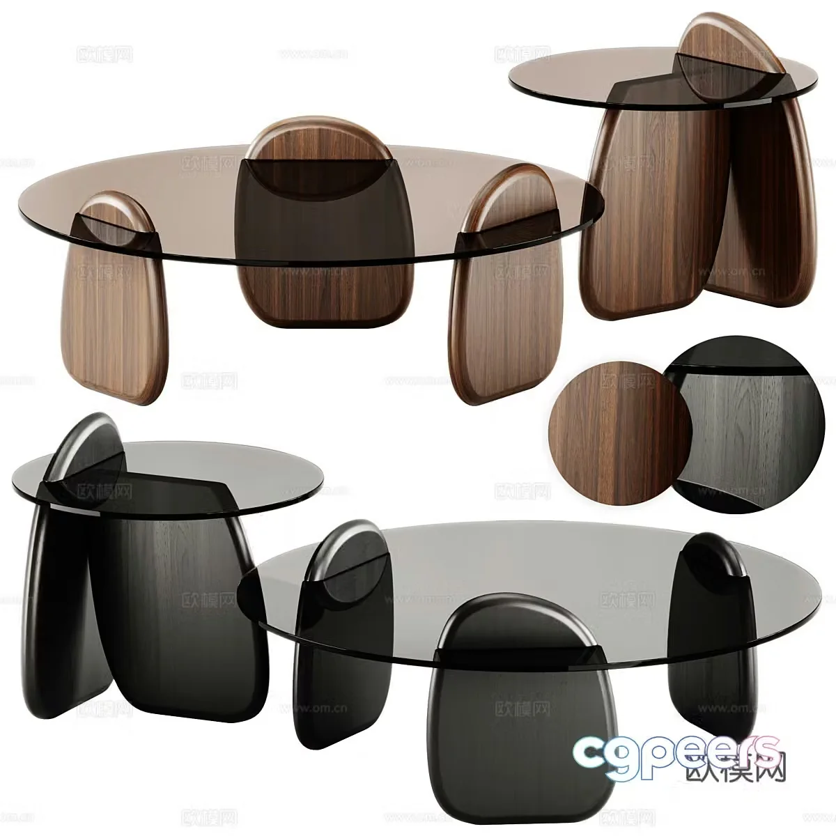 3D model of mother-in-law coffee table