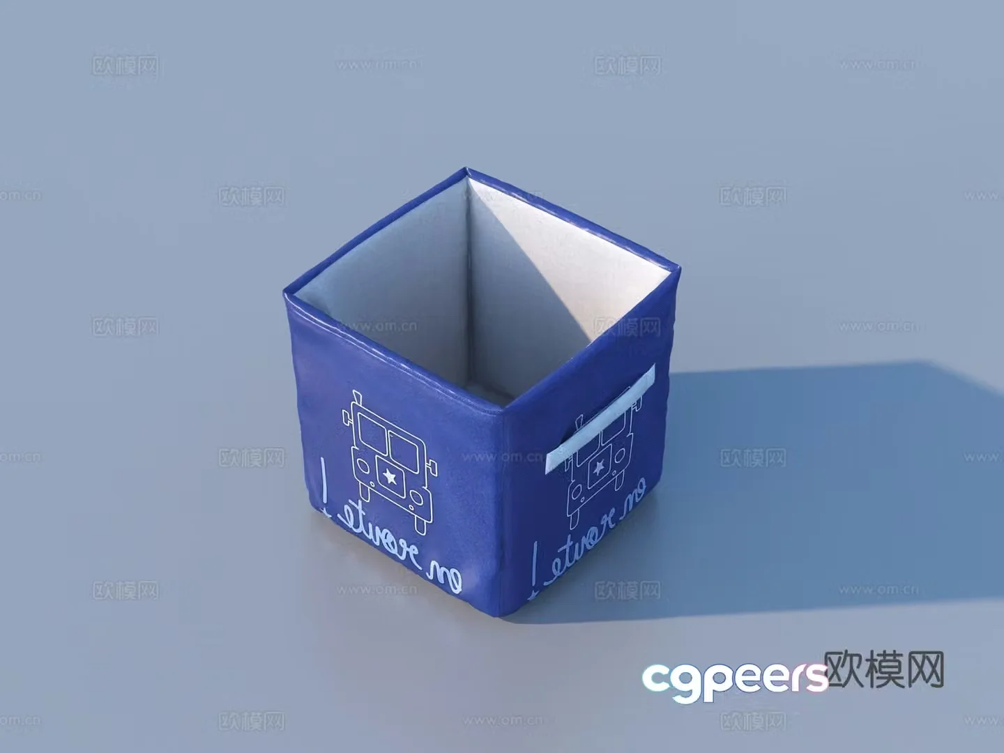Storage basket Toolbox Storage box 3D model
