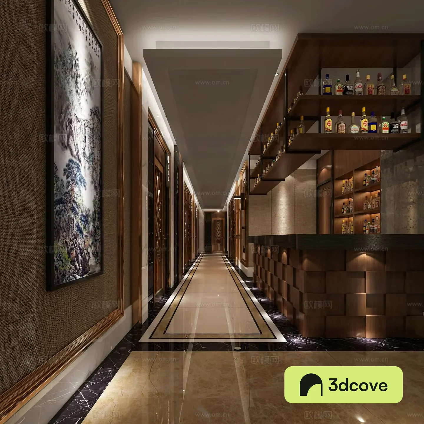 New Chinese Foot Bath Corridor