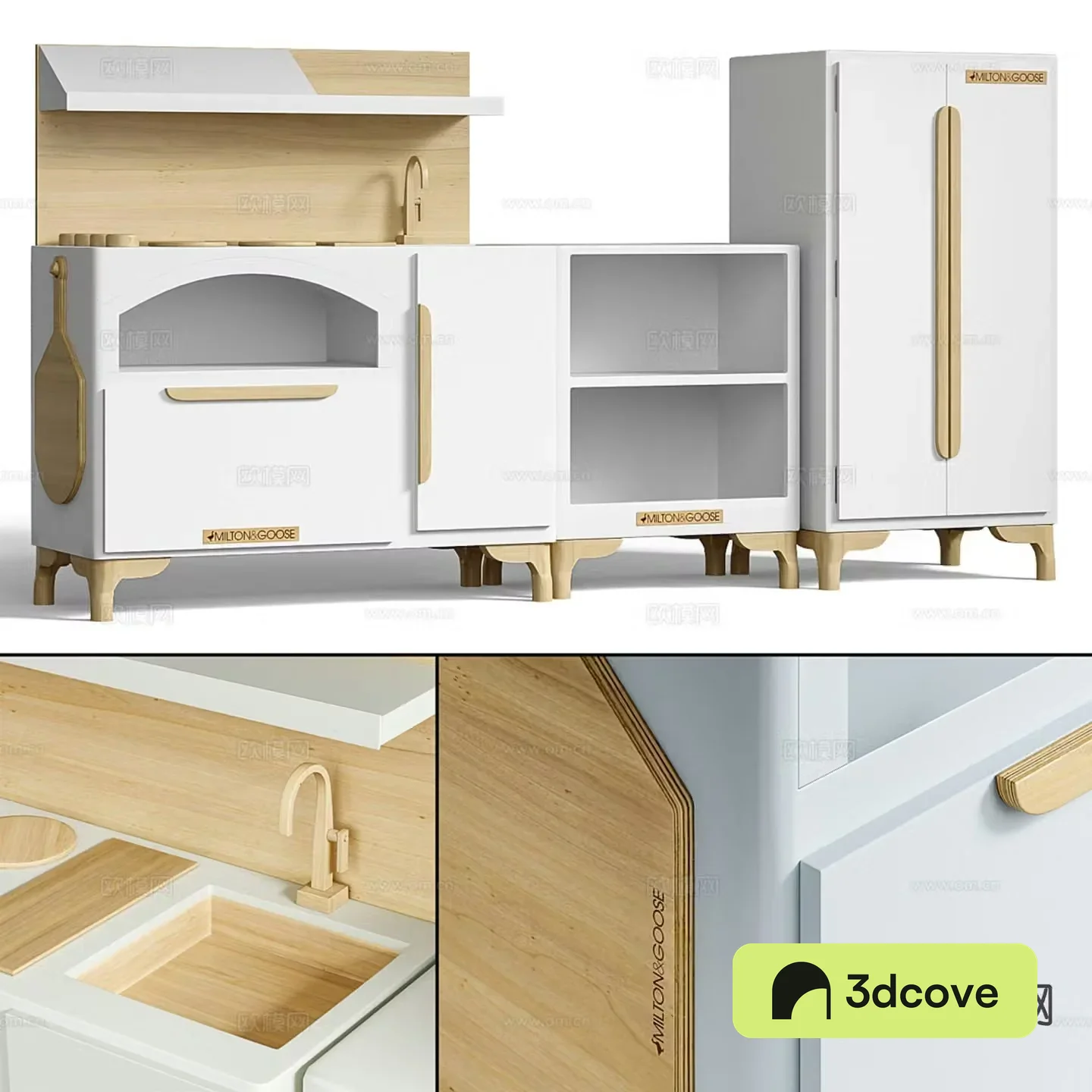 Children’s Cabinet Play House Toys