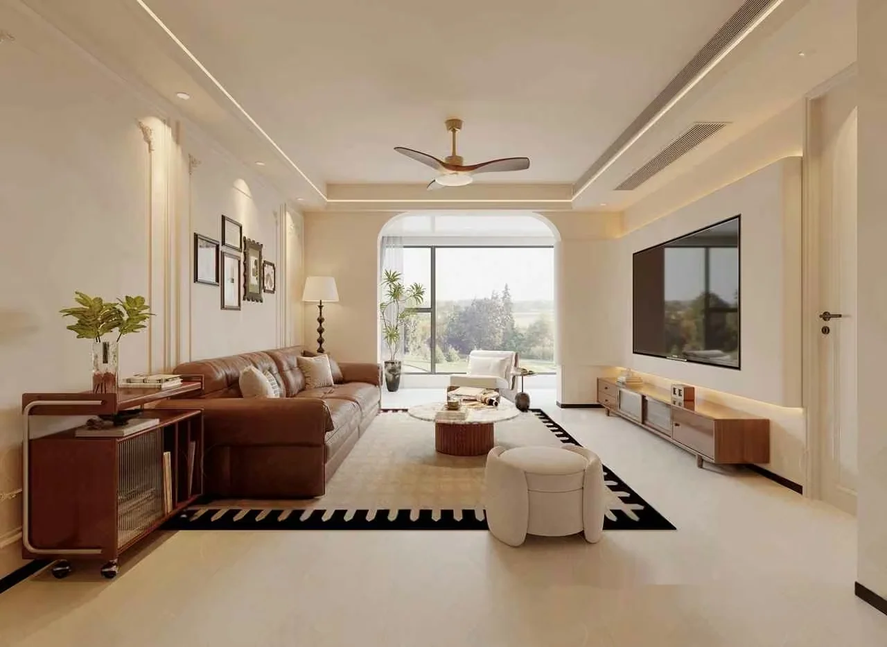 Modern Living Room 3D Model – 12000 – CORONA Render