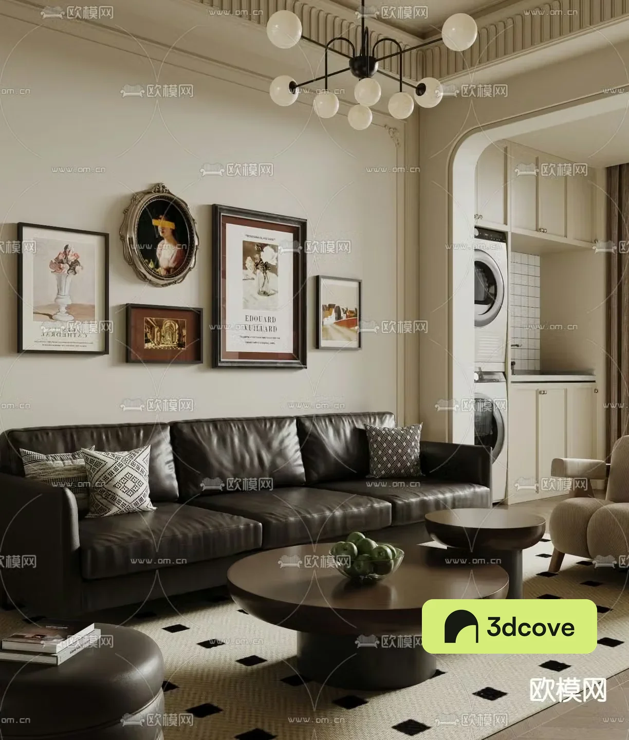 French living room
