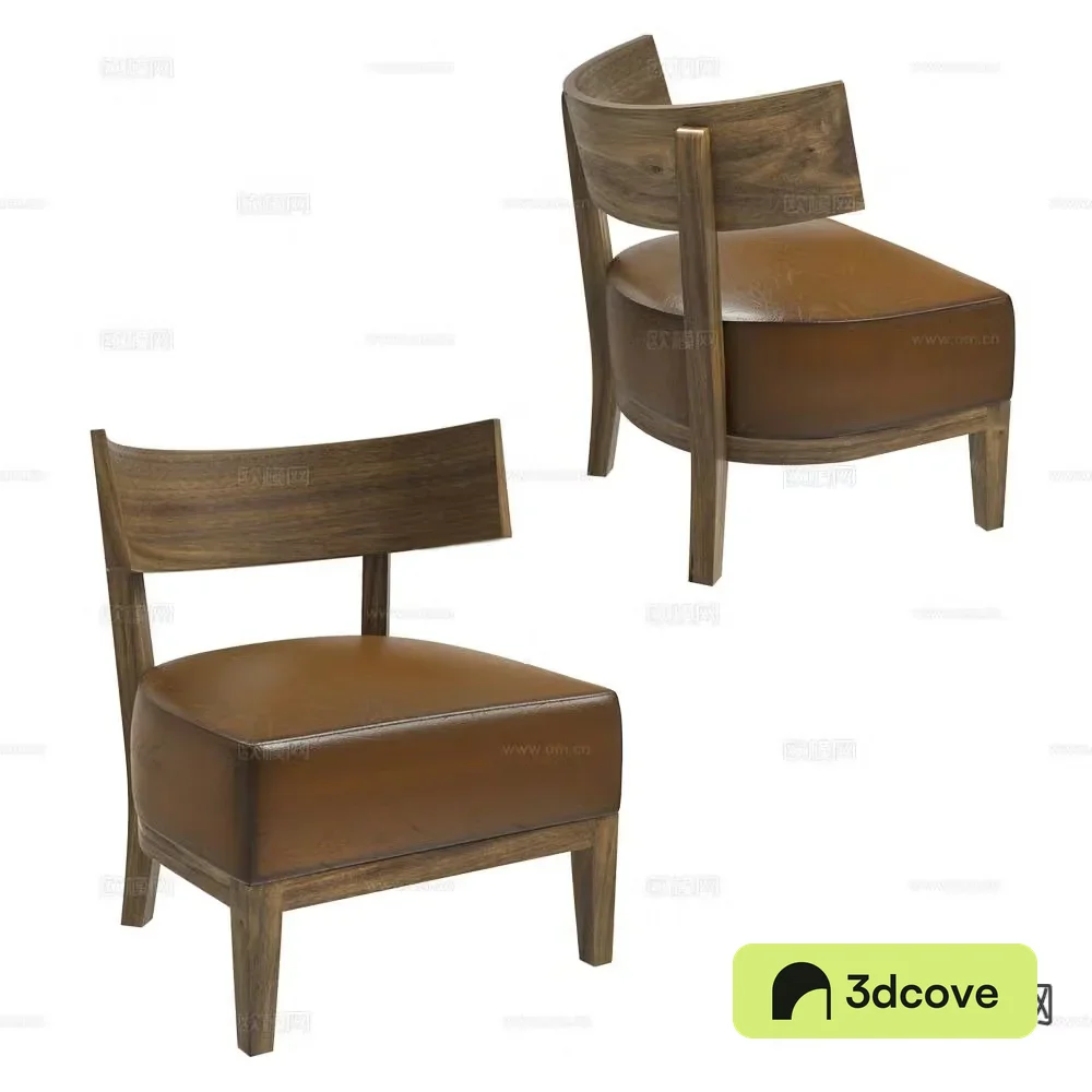 Pacini & Cappellini wabi-sabi chair leisure chair
