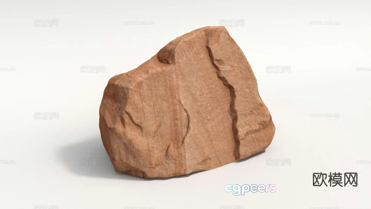 Landscape stone stone 3d model
