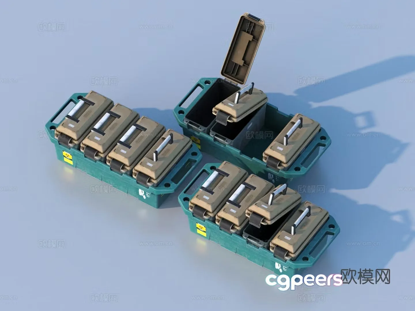 Hardware mechanical parts cabin components 3D model