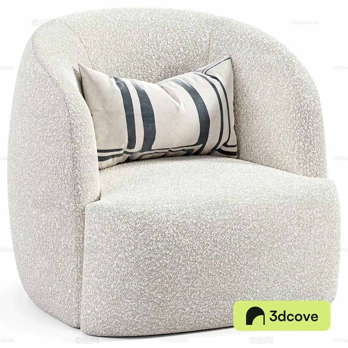 Modern cream style casual sofa