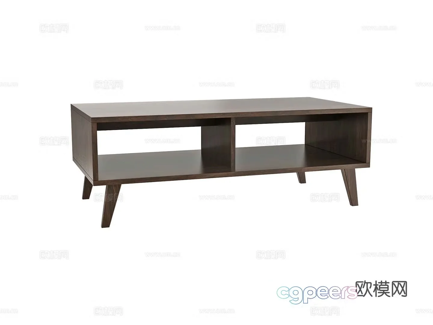 Modern coffee table 3d model