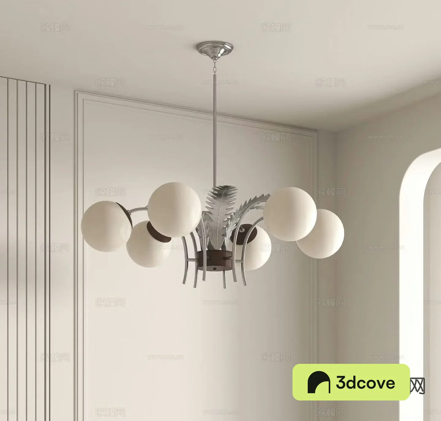 Medieval style chandelier