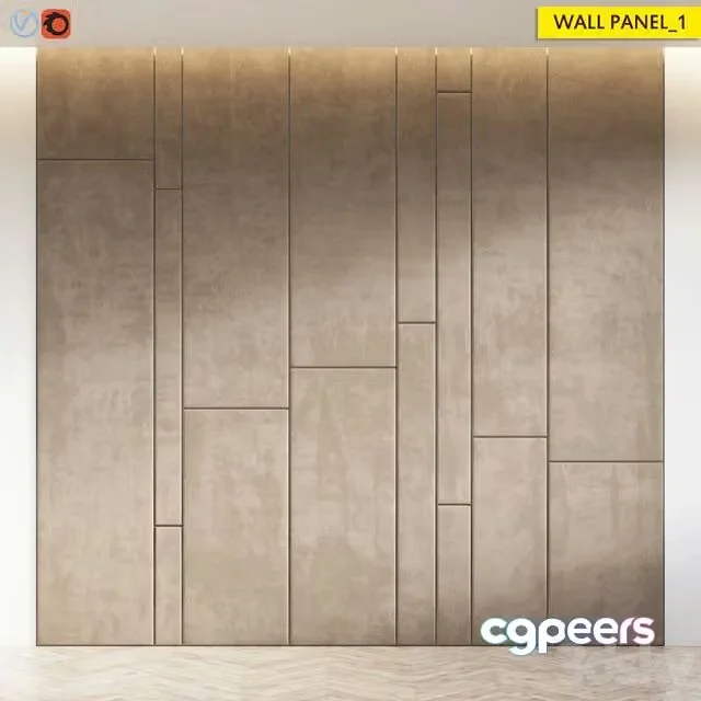 3ds Max Free – Wall Panel_1