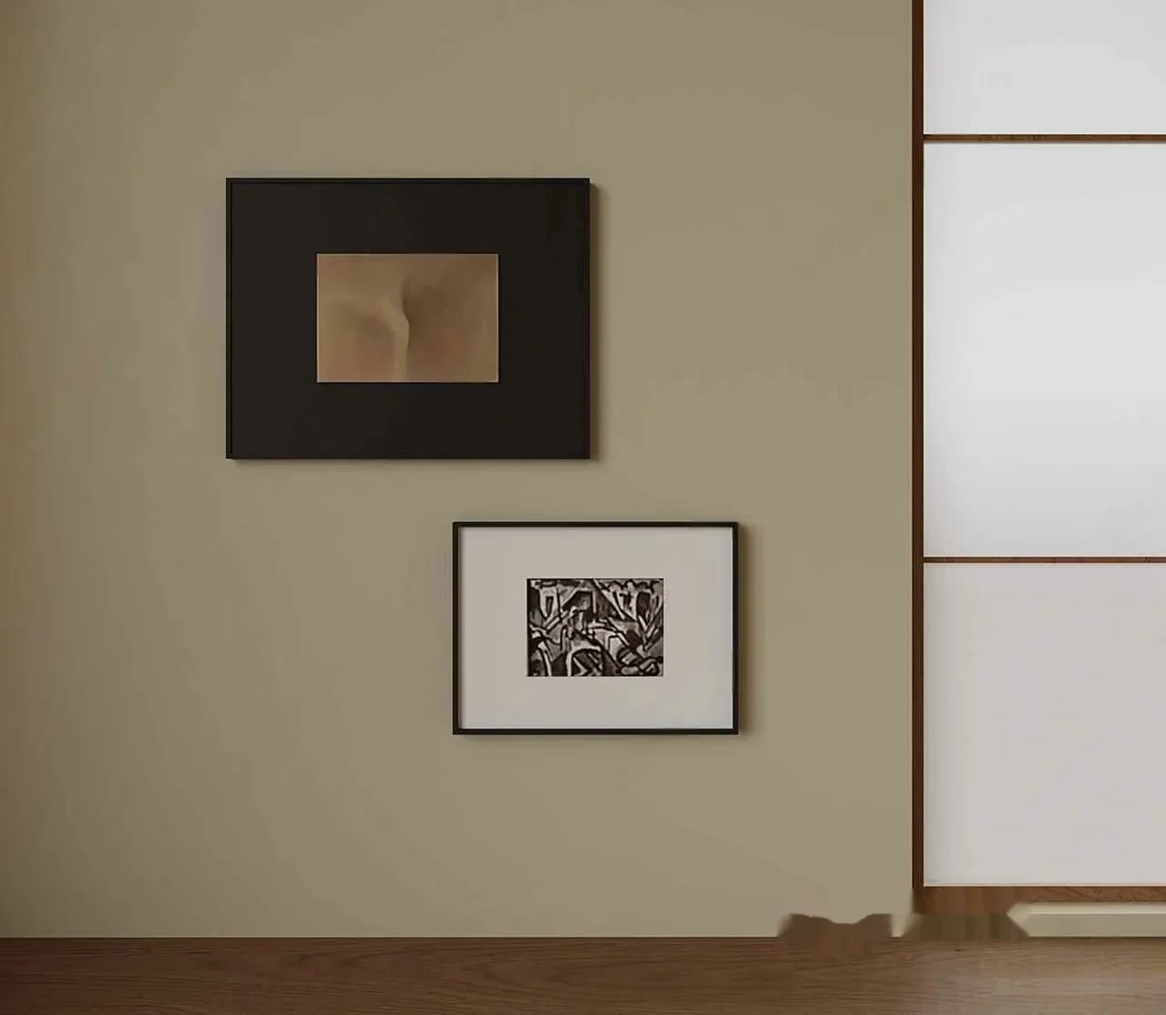 Modern Wall Art 3D Model – 4826 – VRAY Render