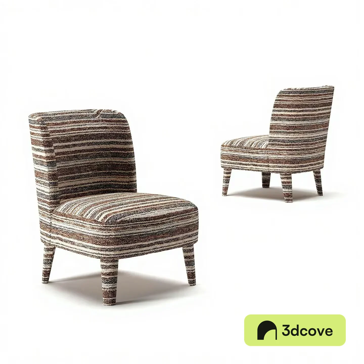 Modern Striped Chairs
