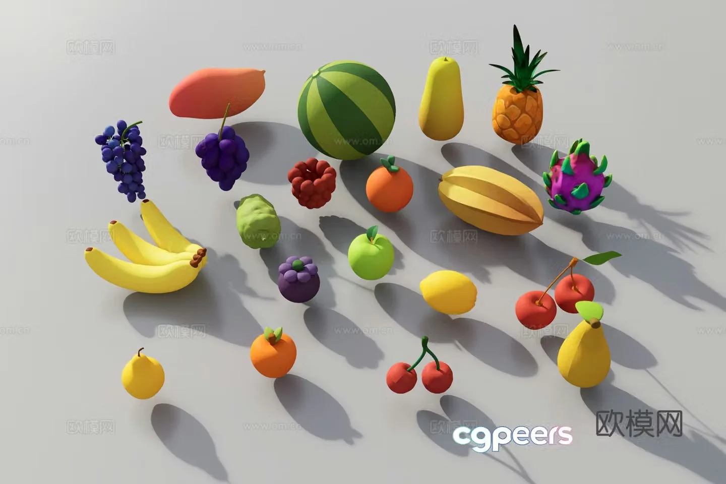 Fruit bag 3D model