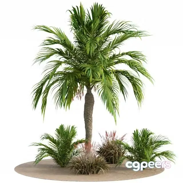 3ds Max Free – Garden set californication