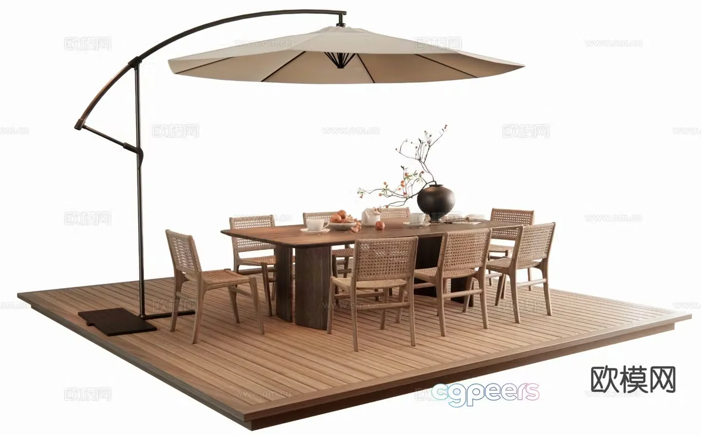 Outdoor tables and chairs camping tables and chairs 3d model