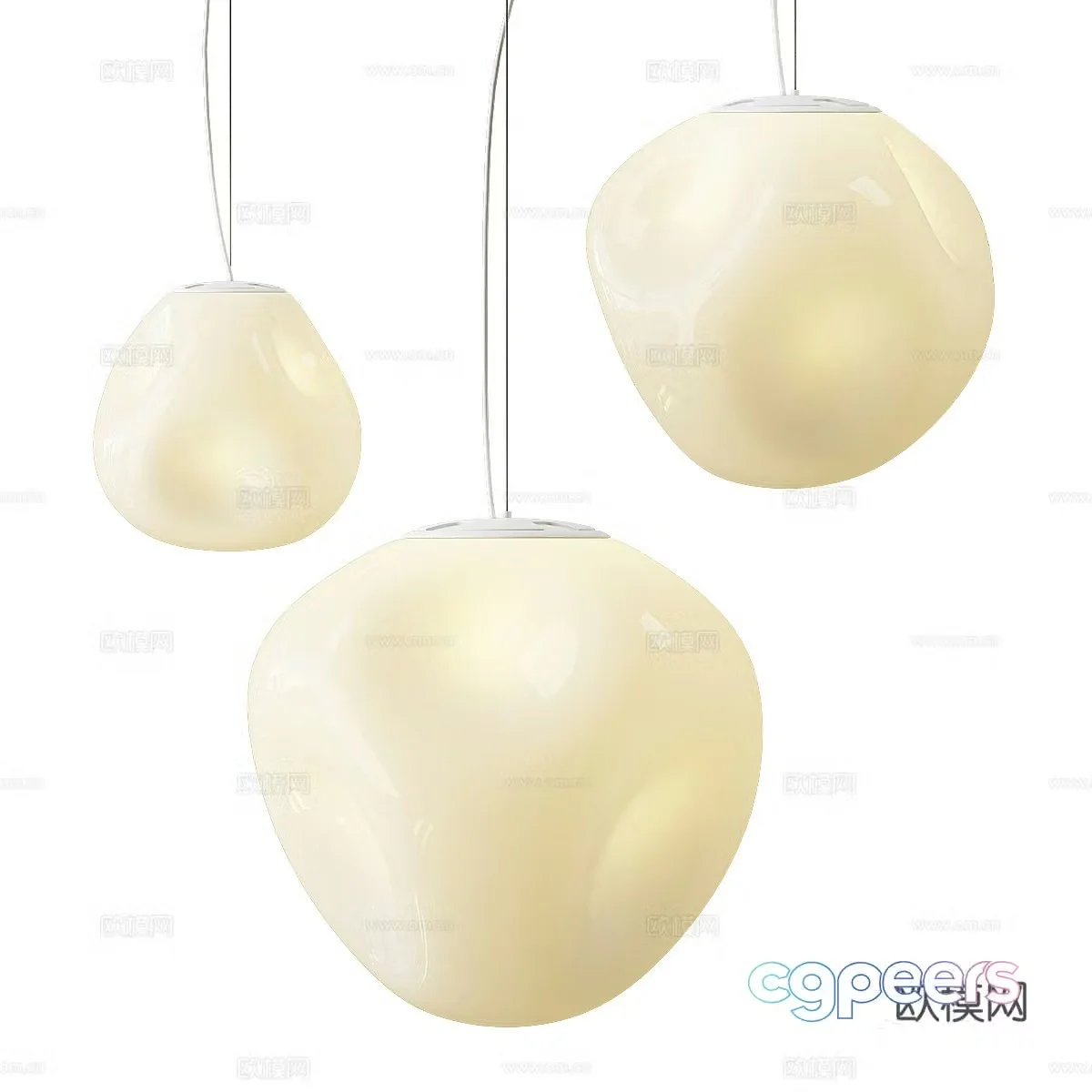 Modern chandeliers stone chandeliers bedside chandeliers small chandeliers bar chandeliers restaurant chandeliers 3D model