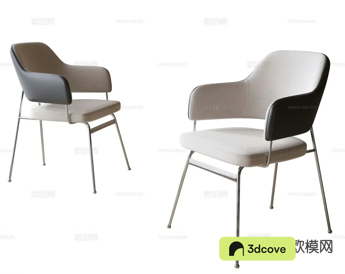 Modern dining chair single chair leisure chair