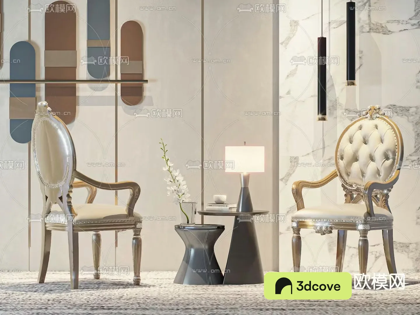 American chair leisure chair table