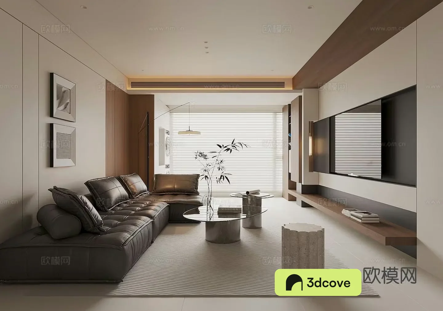 Modern home living room