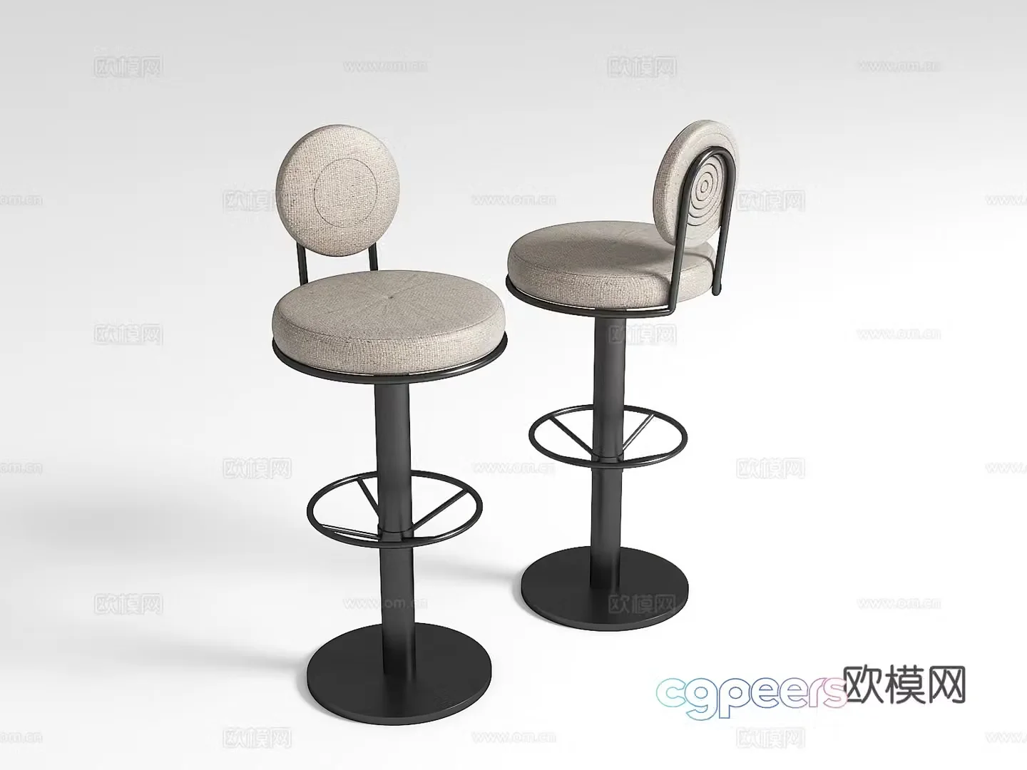 Bar chair 3d model