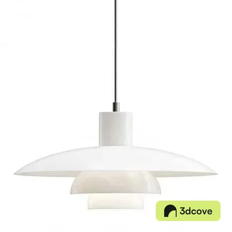 Modern White Pendant Light