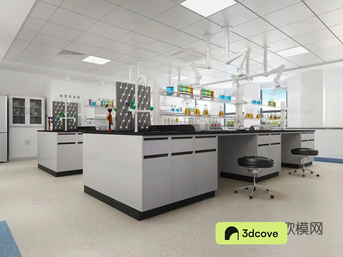 Modern laboratory chemistry laboratory
