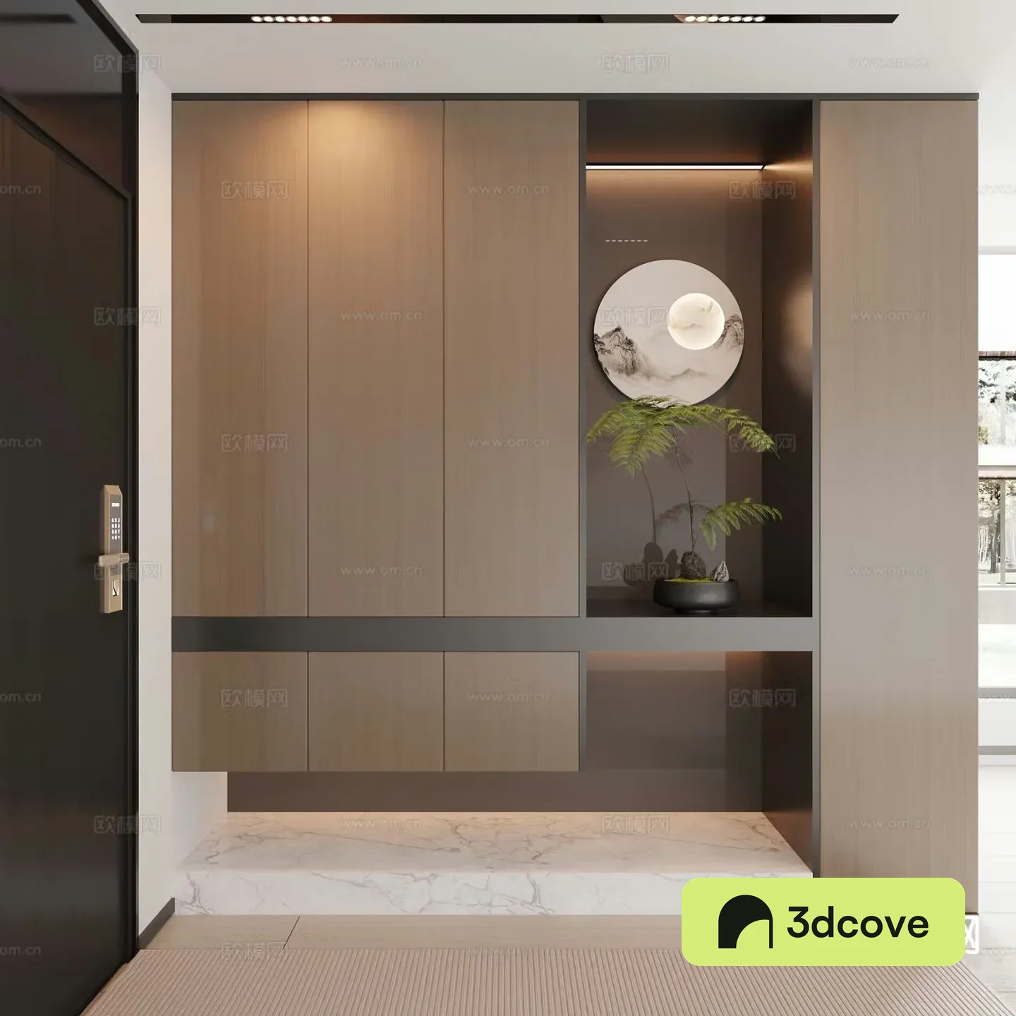 Italian style entrance hall