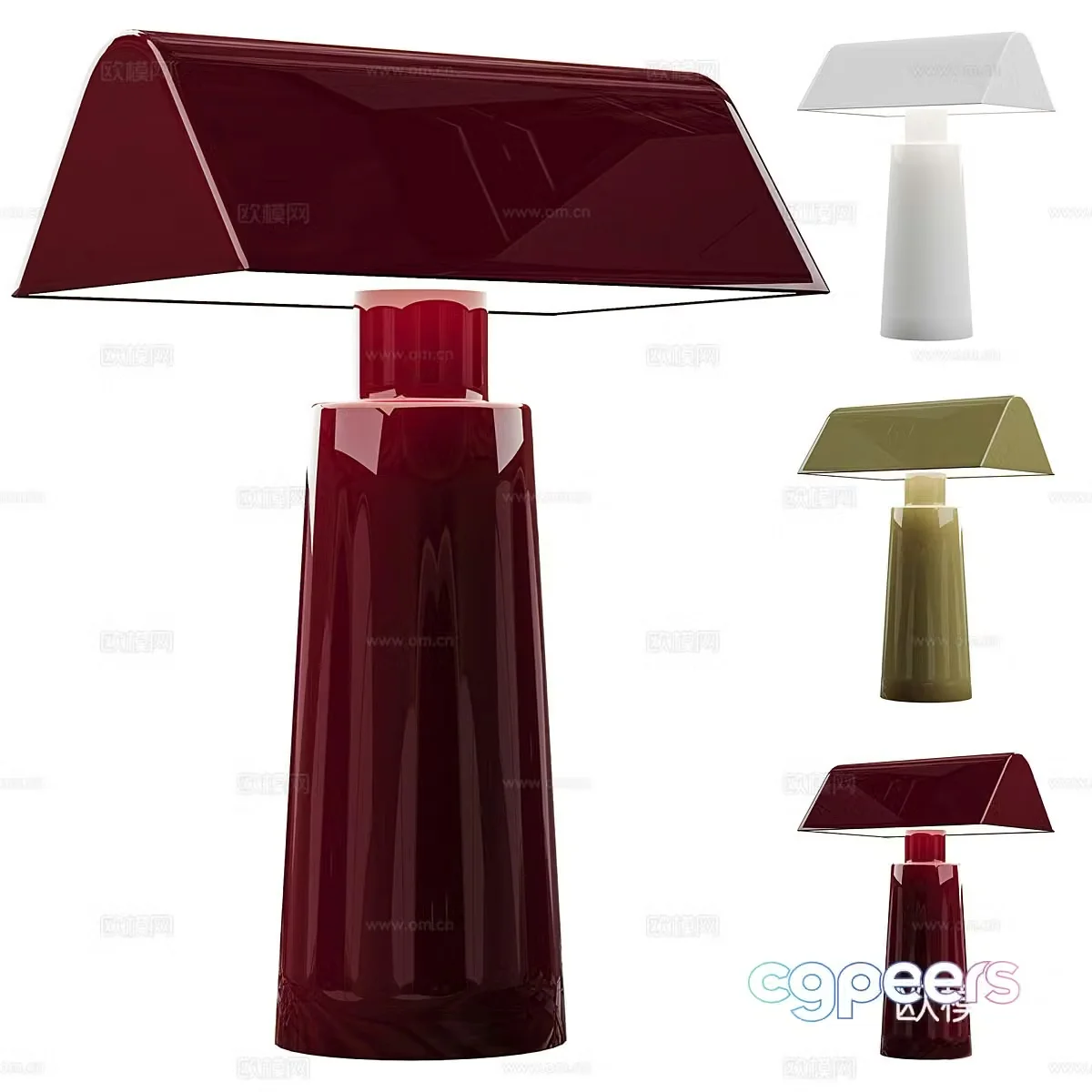 Modern Italian Tradition Caret MF1 desk lamp 3d model