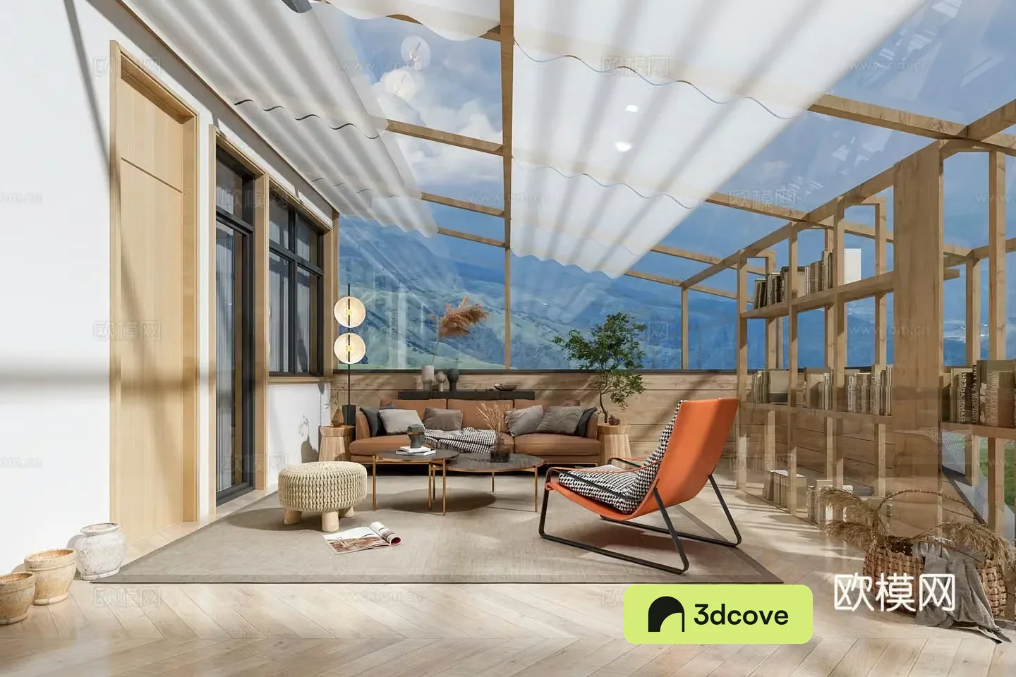 Ji Homestay Living Room Sunshine Shed