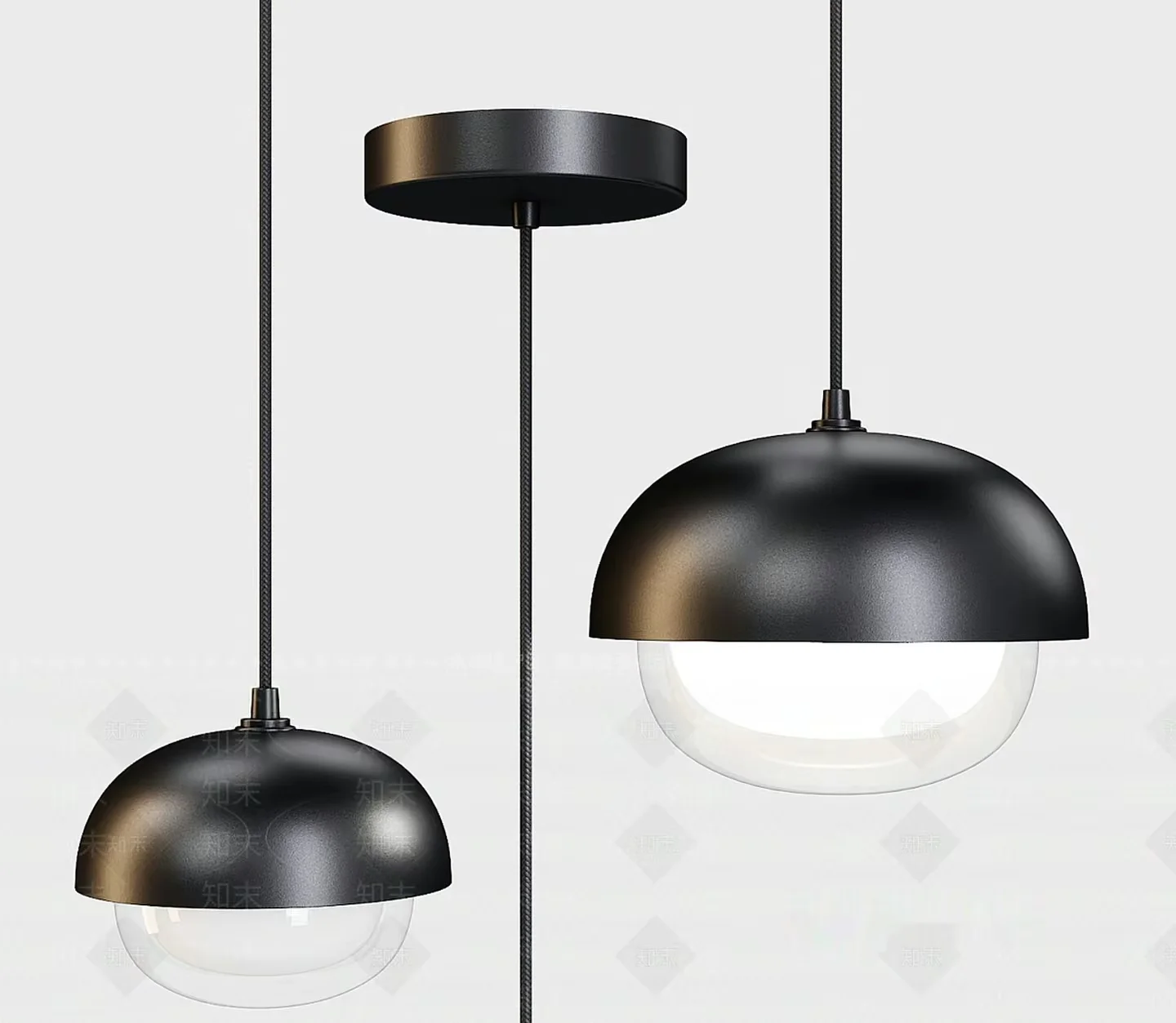 Modern Light Fixtures 3D Model – 14089 – VRAY Render