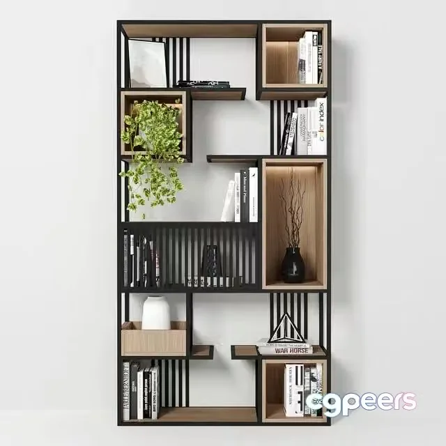 3ds Max Free – Rack and Bookcase 016
