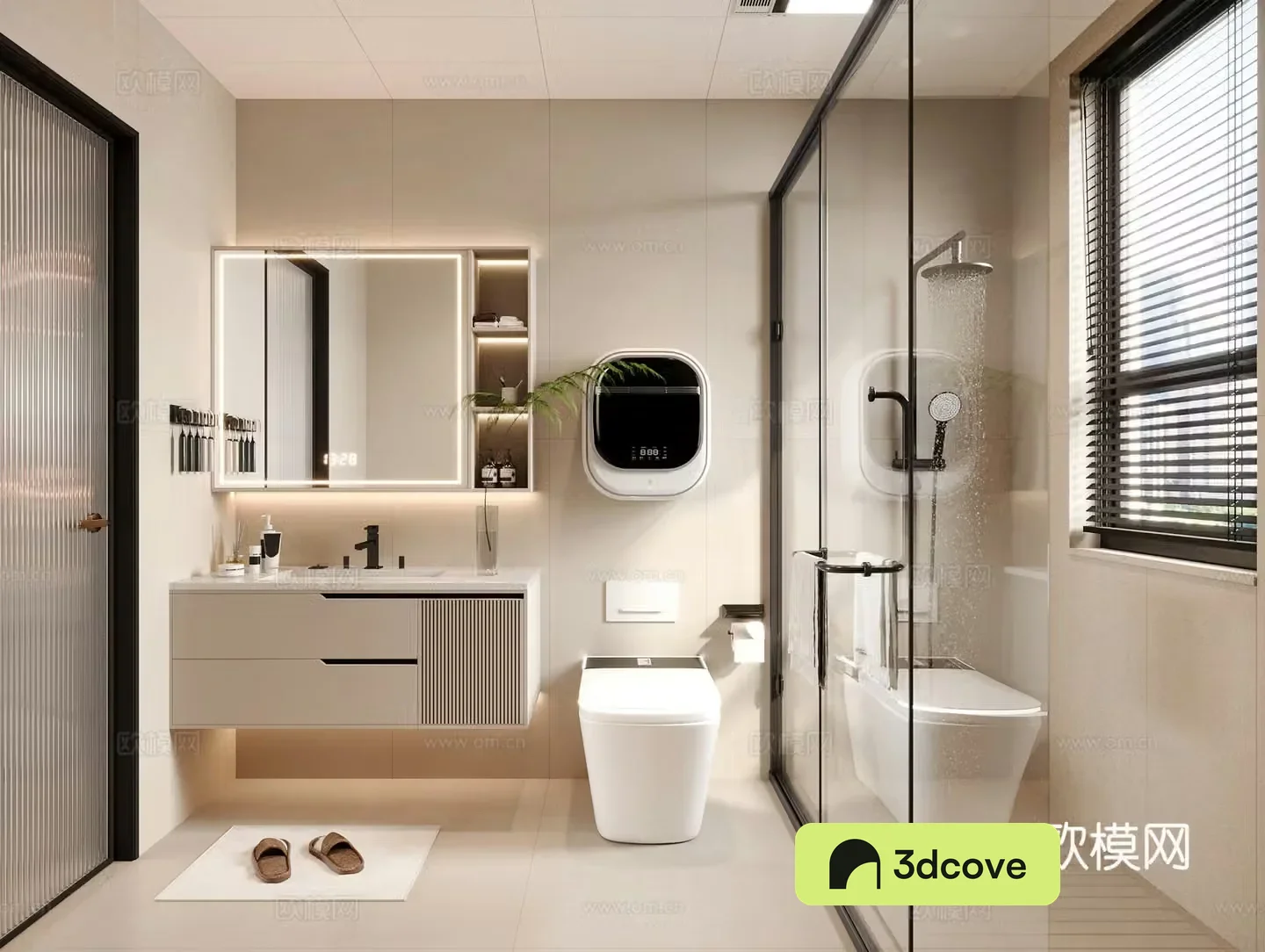Modern bathroom