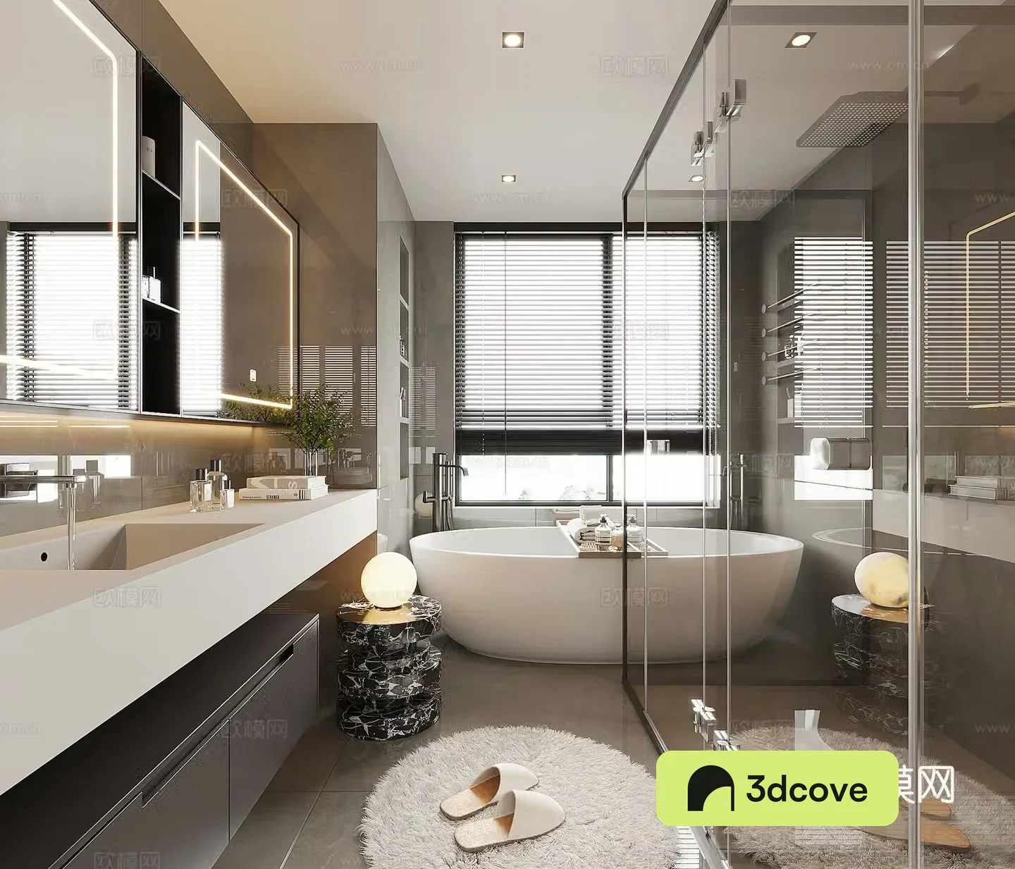 Modern bathroom
