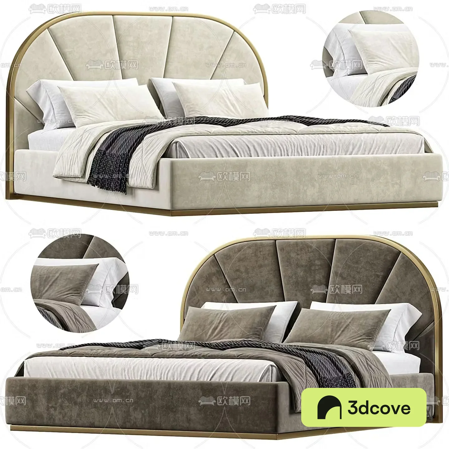 Cazarina double bed