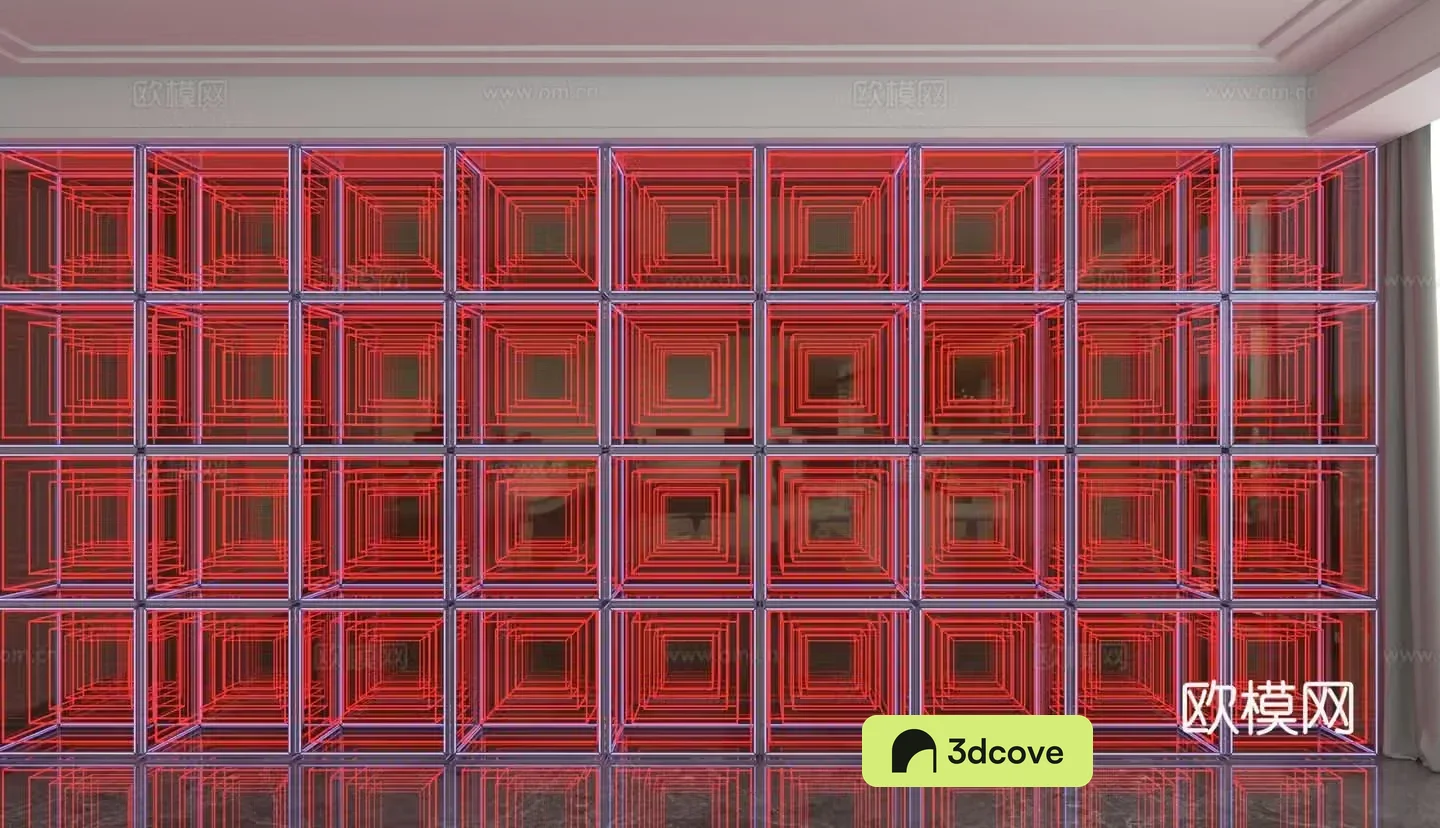 Modern background wall